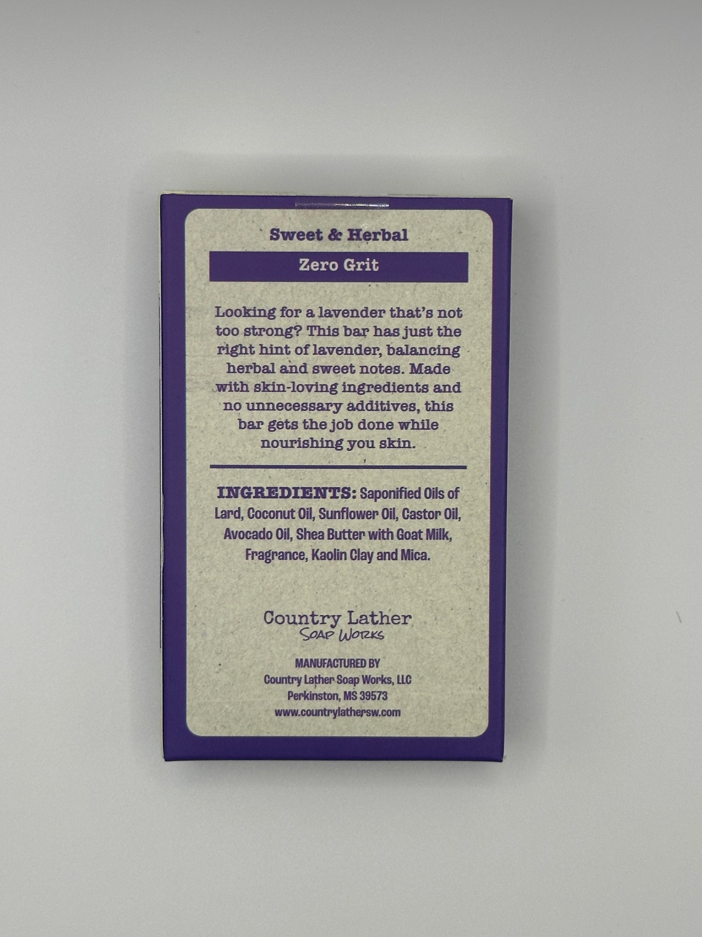 Lavender Soap Bar