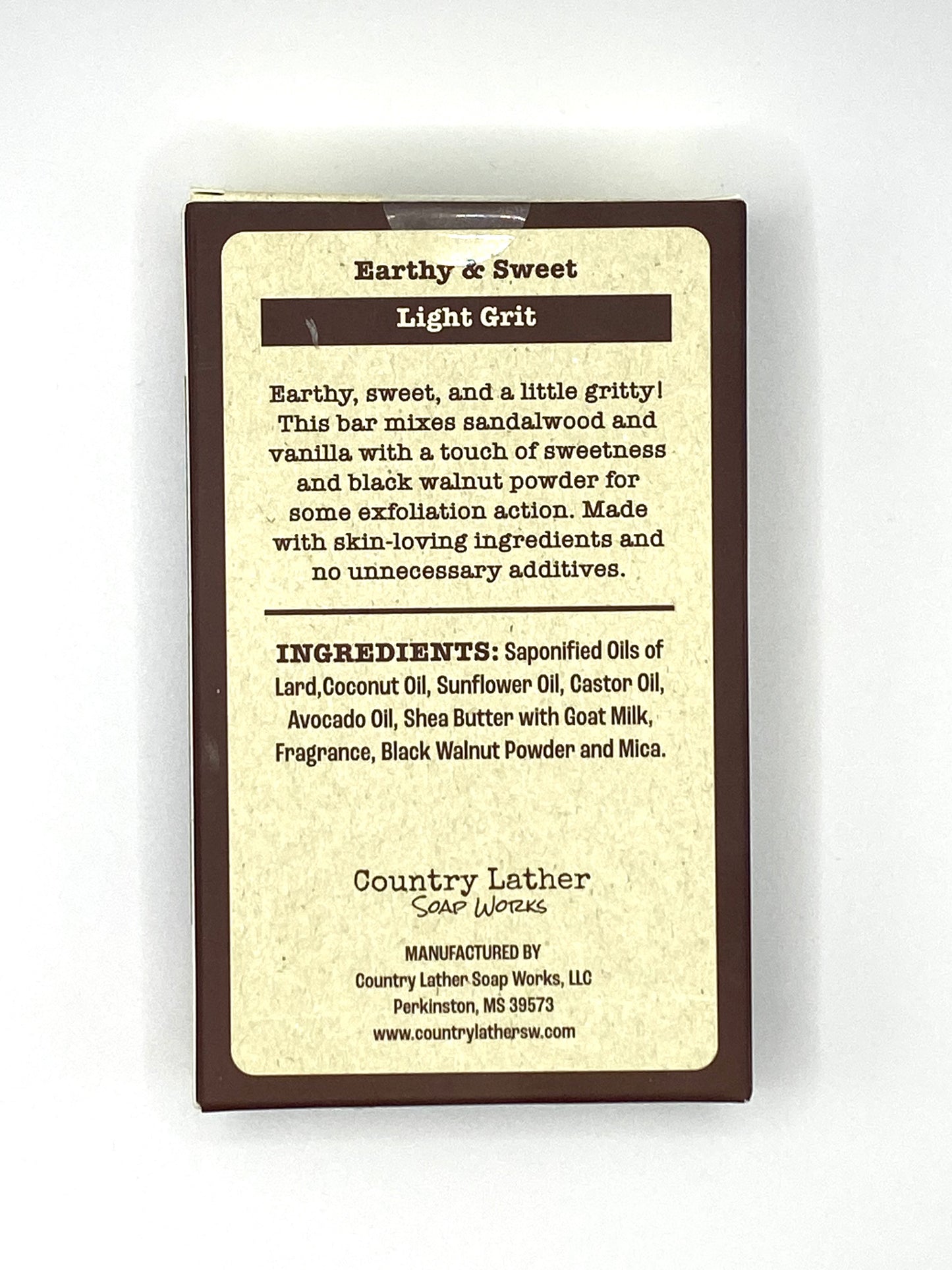 Vanilla Sandalwood Soap Bar