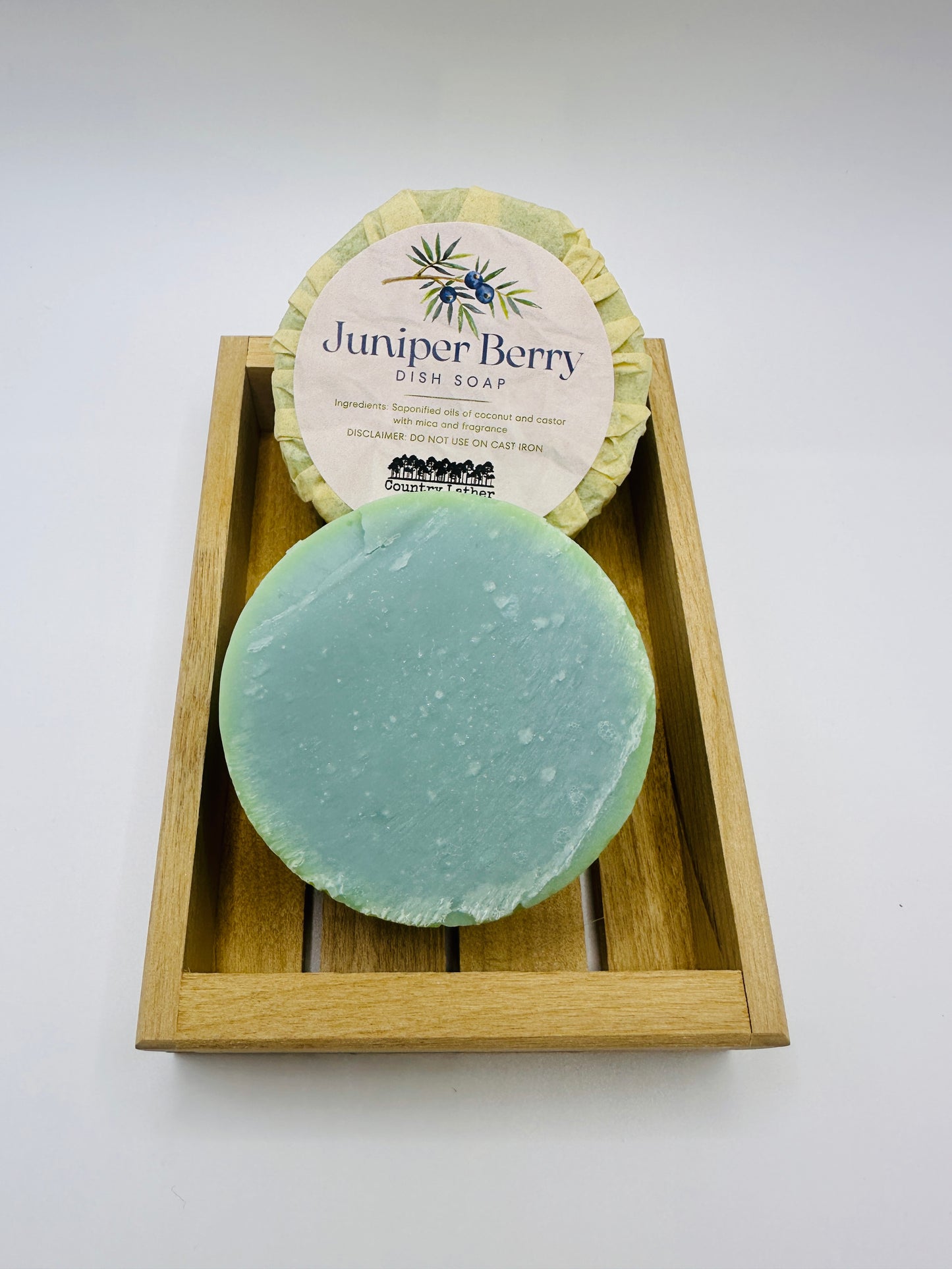 Juniper Berry Solid Dish Soap Refill