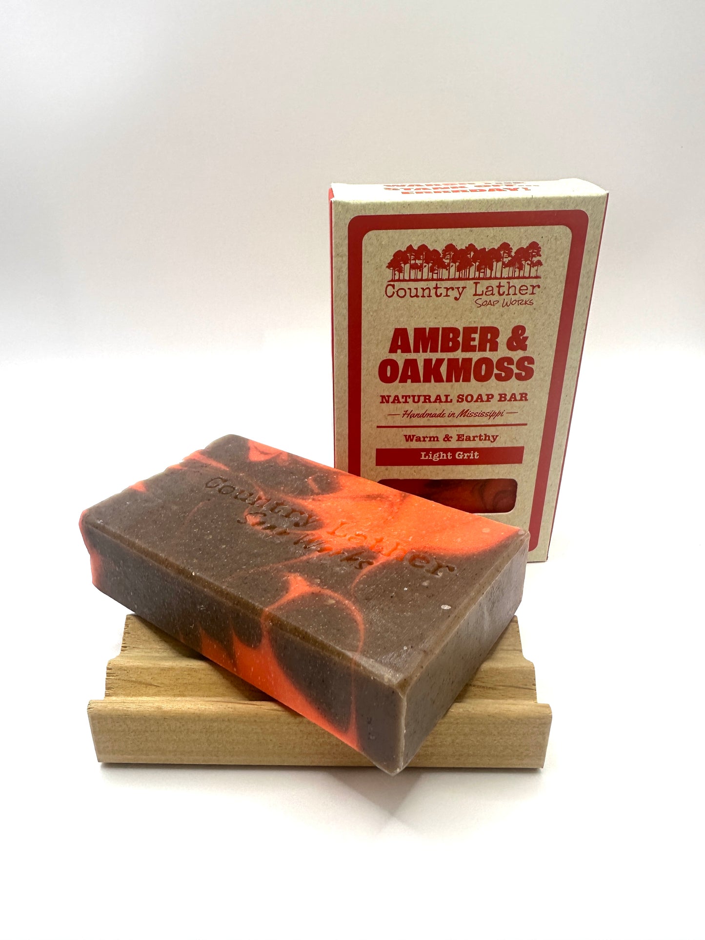 Amber and Oakmoss Soap Bar