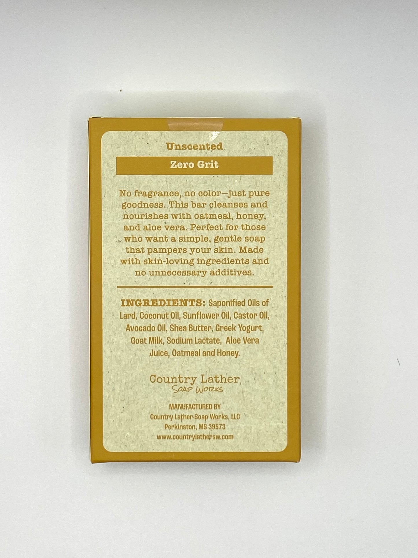 No Frills Soap Bar