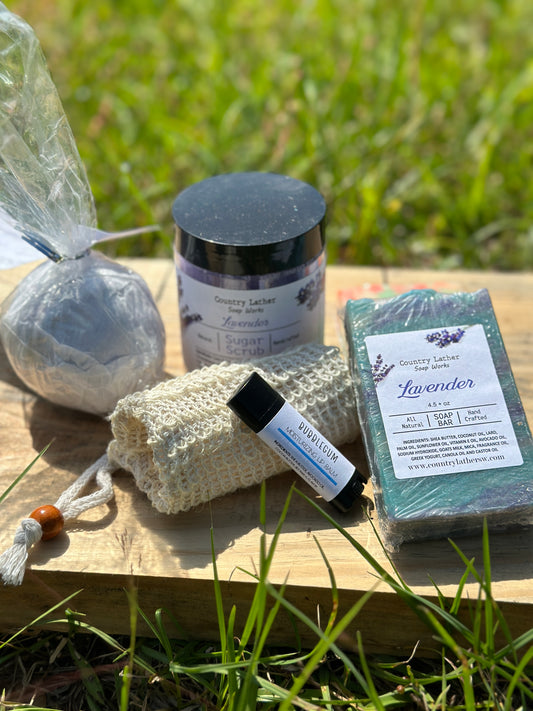 Lavender Mothers Day Spa Kit