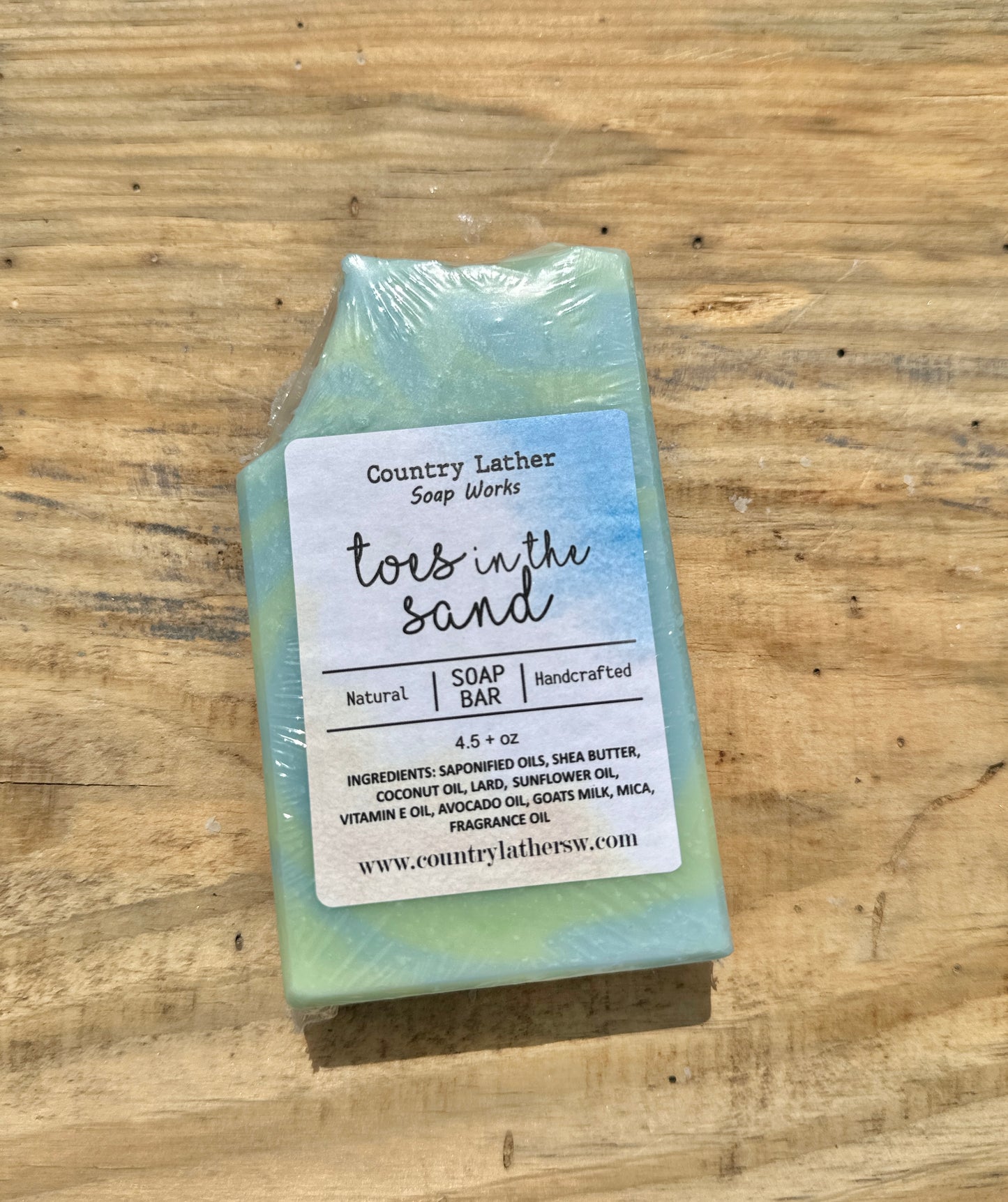 Toes in the Sand Soap Bar