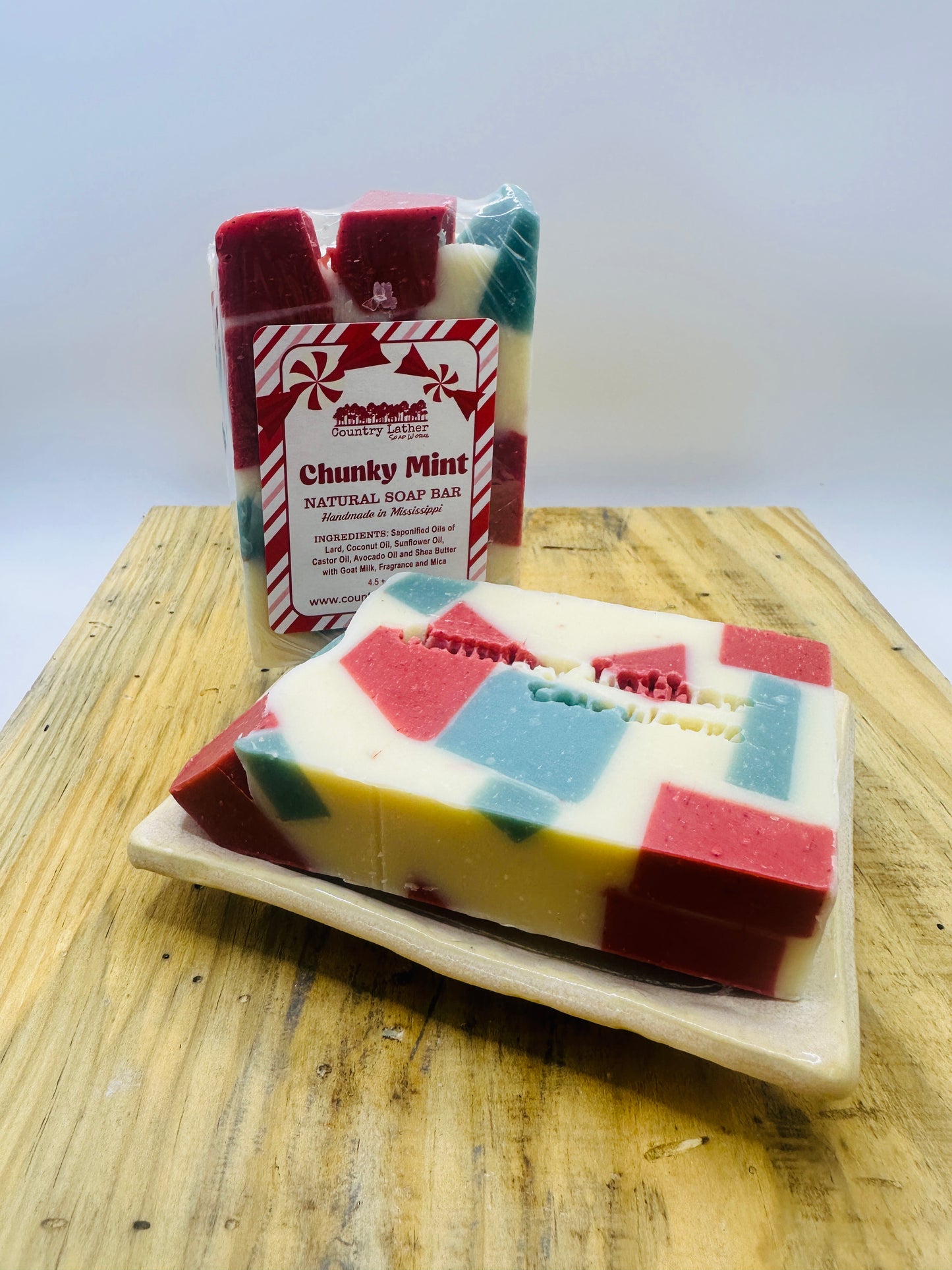Chunky Mint Soap Bar