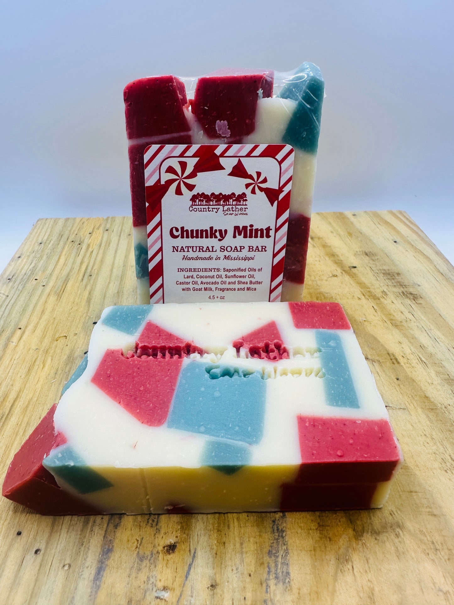 Chunky Mint Soap Bar