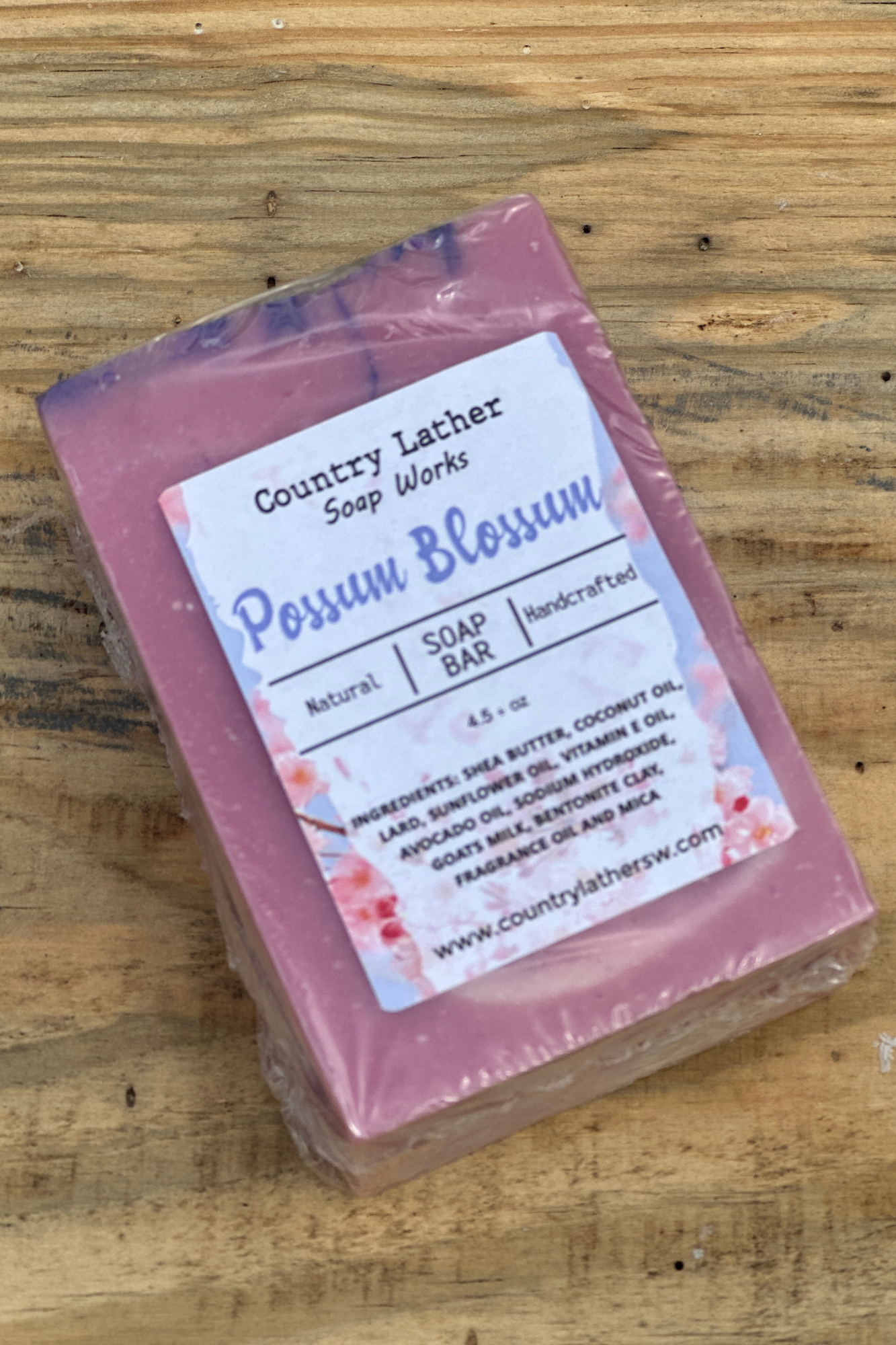 Possum Blossom Soap CHUNK