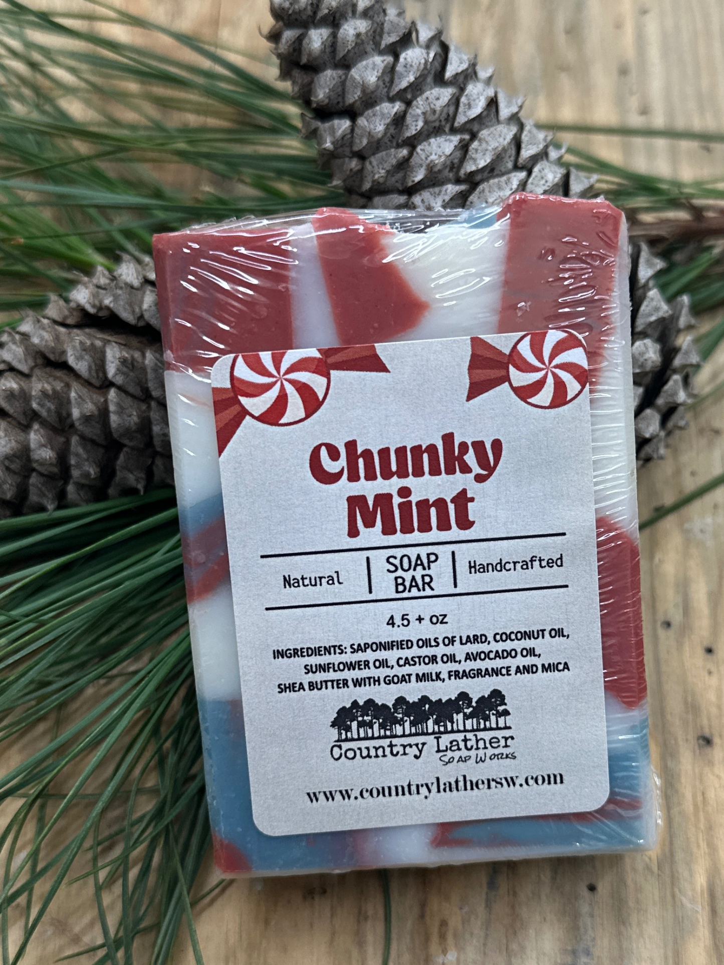 Chunky Mint Soap Bar