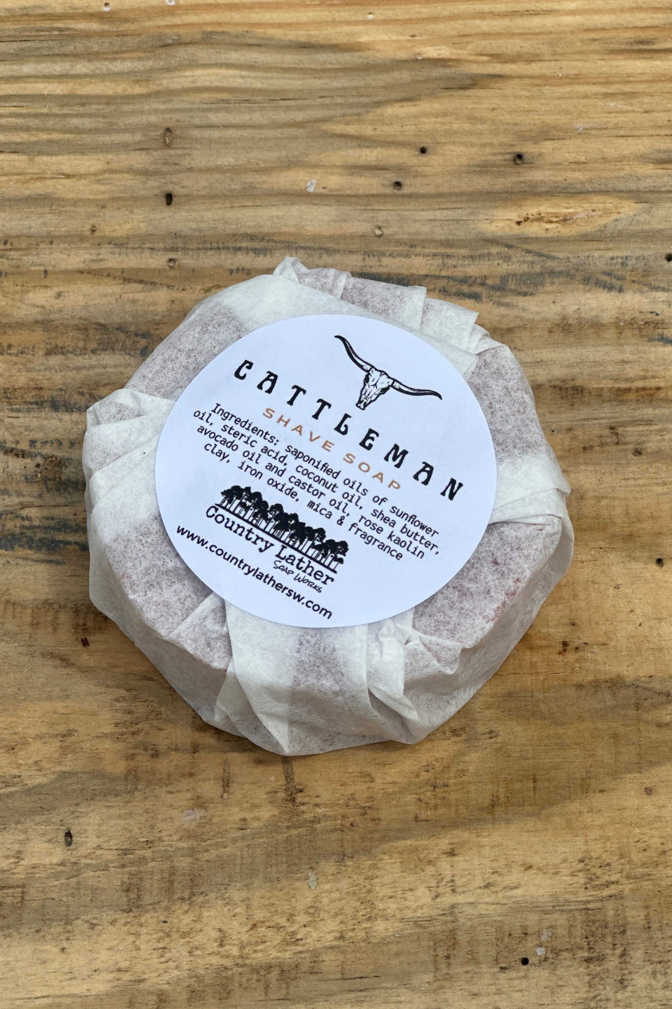 Cattleman Shave Soap