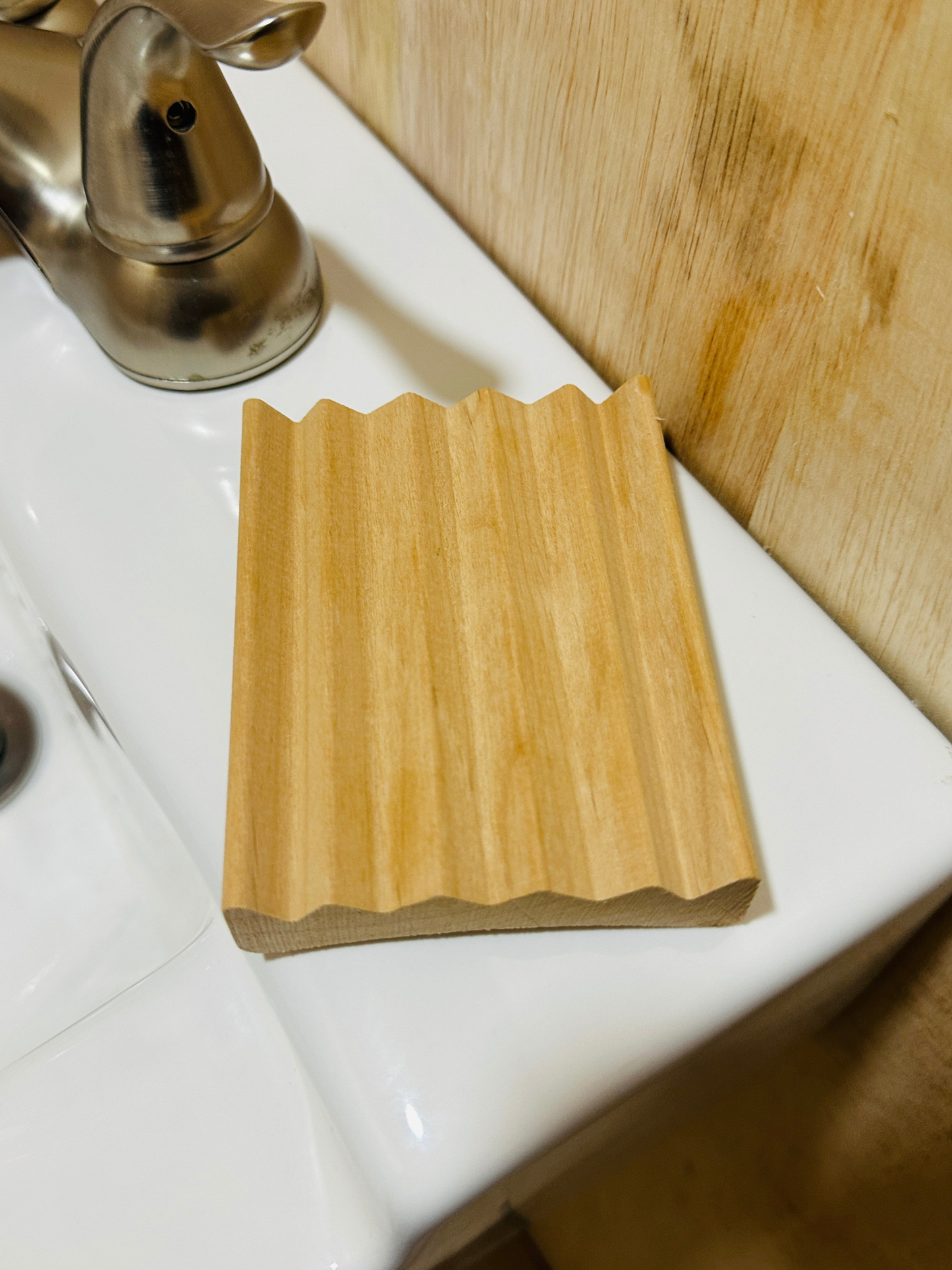 Alder Wood Soap Dish